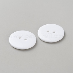 Resin Buttons&nbsp;BUTT-WH20002-10B