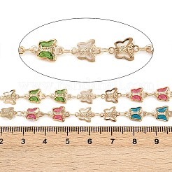 Brass Butterfly Link Chains&nbsp;CHC-H115-19G