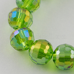 Electroplate Glass Bead Strands&nbsp;EGLA-R040-12mm-M