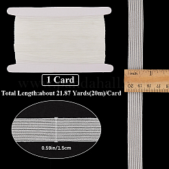 20M Transparent Nylon Knitted Fish Line Elastic Band&nbsp;OCOR-GF0003-59B-01