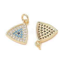 SHEGRACE Brass Colorful Cubic Zirconia Pendants&nbsp;XGRQ3K279-520G