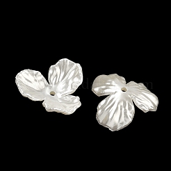 3-Petal ABS Plastic Imitation Pearl Bead Caps&nbsp;KY-F024-03
