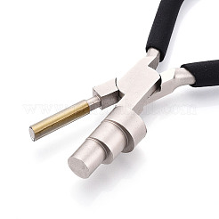 65# Steel Concave and Round Nose Pliers with Non-Slip Comfort Grip Handles&nbsp;TOOL-N008-03