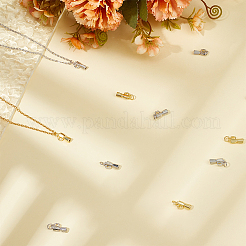12Pcs 2 Colors Brass Pendants&nbsp;KK-BBC0018-13