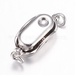 304 Stainless Steel Box Clasps&nbsp;STAS-P100-20M
