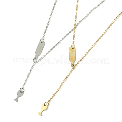 2Pcs 2 Colors Alloy Cable Chain Wine Cup Pendant Y Necklaces for Women&nbsp;AJEW-FS0001-23