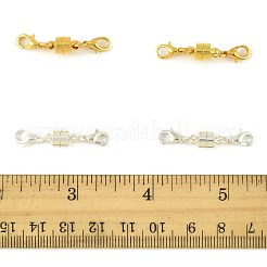 12Sets 2 Colors Brass Magnetic Clasps Converter&nbsp;KK-FS0001-95