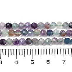 Natural Fluorite Beads Strands&nbsp;G-A252-A01-01