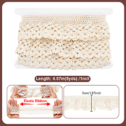 5Yards Cotton Lace Trim&nbsp;OCOR-PH0036-52B
