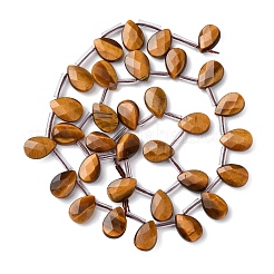 Natural Tiger Eye Beads Strands&nbsp;G-L654-K03-01