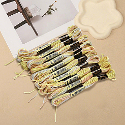 10 Skeins 6-Ply Polyester Embroidery Floss&nbsp;OCOR-CY0003-16B