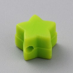 Star Silicone Focal Beads&nbsp;SIL-TAC0008-08I