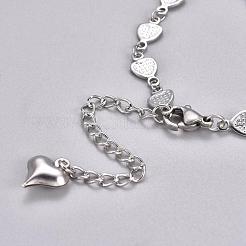 Tarnish Resistant 304 Stainless Steel Bracelet Making&nbsp;STAS-L248-004P