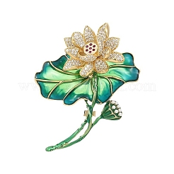 Lotus Enamel Pin&nbsp;PW-WGD1C40-01