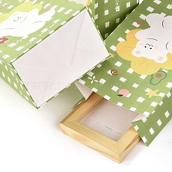 Rectangle with Bear Pattern Paper Candy Bags&nbsp;CARB-G007-03D