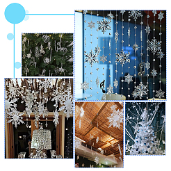 DIY Christmas Snowflake Jewelry Making Finding Kit&nbsp;DIY-GA0005-28