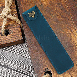 Crazy Horsehide Pen Sleeve Pouch&nbsp;AJEW-WH0314-16A