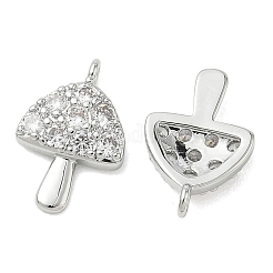 SHEGRACE Brass Micro Pave Cubic Zirconia Pendants&nbsp;XGRQ3D099-503P