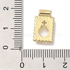 Rack Plating Brass with Glass Pearlized Beads Pendants&nbsp;KK-I720-52G-02