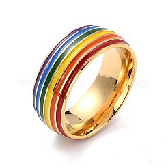 Rainbow Pride Finger Ring&nbsp;LS-RJEW-M140-01G