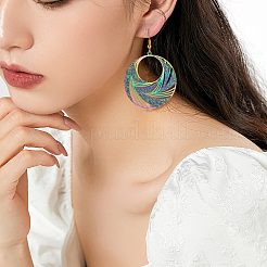48Pcs 12 Styles Ion Plating(IP) 201 Stainless Steel Filigree Pendants&nbsp;STAS-BY0001-08