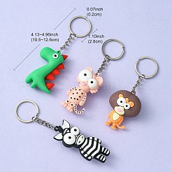PVC Plastic Pendant Keychain&nbsp;KEYC-YW0001-14