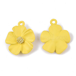 Spray Painted Alloy Pendants&nbsp;LS-PALLOY-N0147-03D