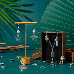 60Pcs 10 Styles Tibetan Style Alloy Pendants Sets&nbsp;TIBEP-SC0003-21
