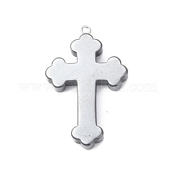Synthetic Non-magnetic Hematite Pendant Rhinestone Settings&nbsp;G-F740-09