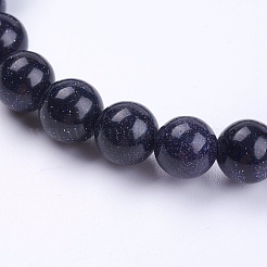 Natural Gemstone Beaded Stretch Bracelets&nbsp;G-I197-02