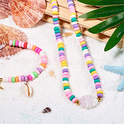4 Strands 4 Style Handmade Polymer Clay Beads&nbsp;CLAY-CW0001-05