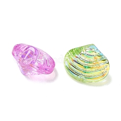Ocean Theme Electroplate Transparent Glass Beads&nbsp;GL-CBA9C2A-01A
