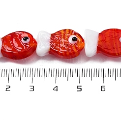 Handmade Lampwork Beads Strands&nbsp;LAMP-G154-07M