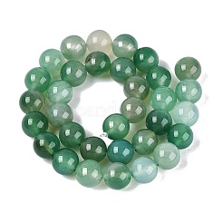 Dyed Natural Agate Beads Strands&nbsp;G-Q606-12MM-A02