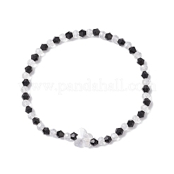 2Pcs Glass Beads Stretch Bracelets for Women&nbsp;BJEW-JB11395