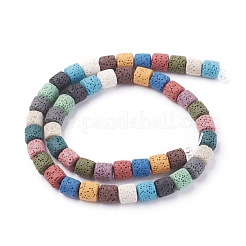 Natural Lava Rock Beads Strands&nbsp;G-F671-04A-15