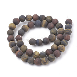 Natural Tiger Eye Beads Strands&nbsp;G-T106-146