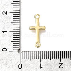 Brass Connector Charms&nbsp;KK-V002-02G