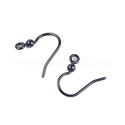 Hypoallergenic Bioceramics Zirconia Ceramic Earring Hooks&nbsp;EJEW-C111-09E