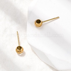 304 Stainless Steel Stud Earring Findings&nbsp;STAS-K306-72G