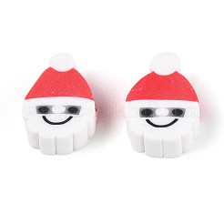 Christmas Theme Handmade Polymer Clay Beads&nbsp;CLAY-S091-75