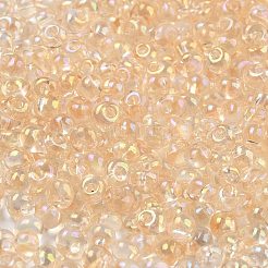 6/0 Inside Colours Fringe Glass Seed Beads&nbsp;X1-SEED-A034-03H