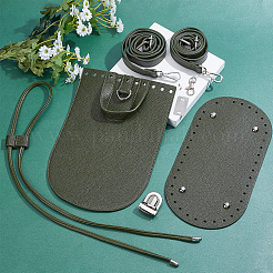 PU Leather Shoulder Bag Making Kits&nbsp;DIY-WH0209-77