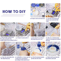 DIY Woven Net/Web Pendant Makings&nbsp;DIY-SC0001-12