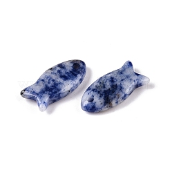 Natural Blue Spot Jasper Pendants&nbsp;G-N342-106F