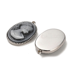 304 Stainless Steel Pendants&nbsp;STAS-L022-044P