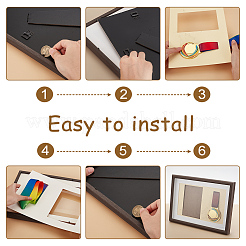 Wood Vertical Photo Frames&nbsp;DJEW-WH0063-44B-02