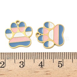 304 Stainless Steel Enamel Pendants&nbsp;X1-STAS-G360-03G-03