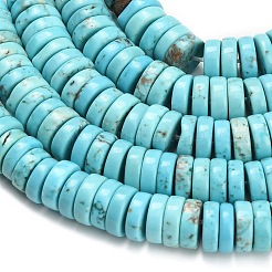 Natural Howlite Beads Strands&nbsp;G-L642-E01-10mm