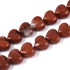 Natural Red Jasper Beads Strands&nbsp;G-T144-22A-03
